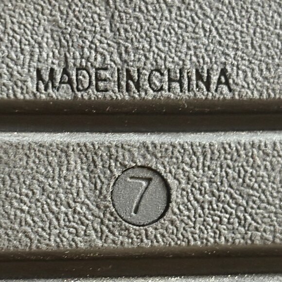 Steve Madden Black Astor Tall Platform Boot - Size 7 - Picture 6 of 8